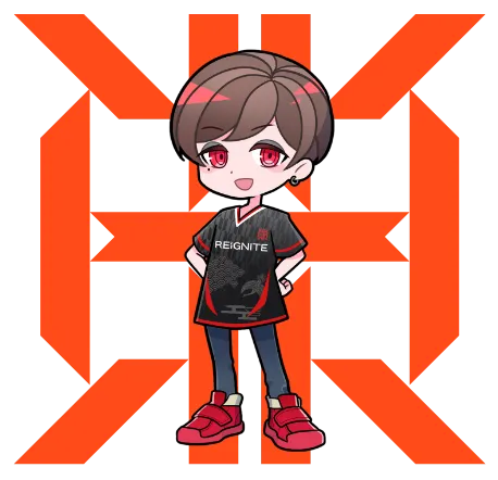 REIGNITE所属選手のキャラクター
